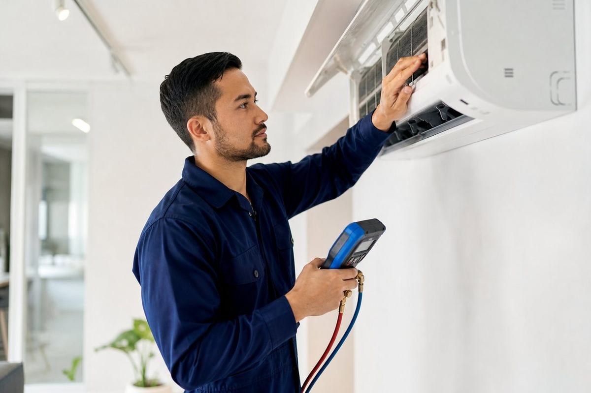 AC servicing: what a proper job actually includes